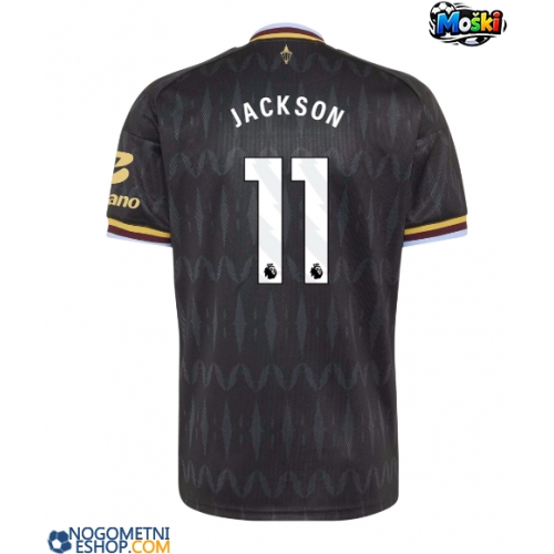 Moški Nogometni dresi Aston Villa Nicolas Jackson #11 Gostujoči 2026-27 Kratek Rokav